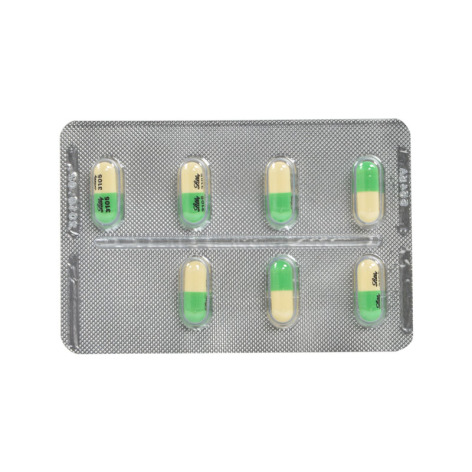 盐酸氟西汀胶囊(百优解)包装侧面图2