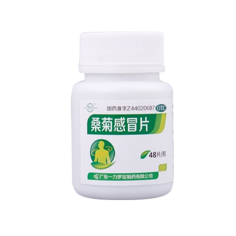 桑菊感冒片(一力)包裝側(cè)面圖3