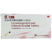 左炔诺孕酮炔雌醇(三相)片(仙琚)