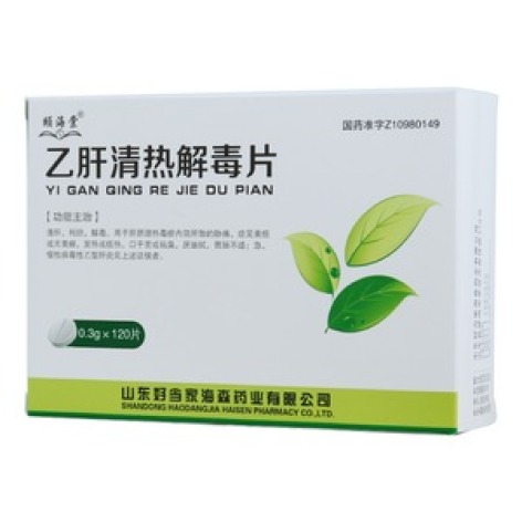 乙肝清热解毒片(颐海堂)包装主图