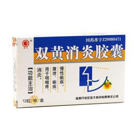 雙黃消炎膠囊(豐寸)包裝主圖