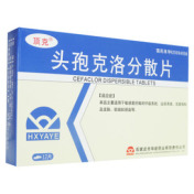 头孢克洛分散片(顶克)