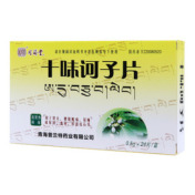 十味诃子片(同済堂)