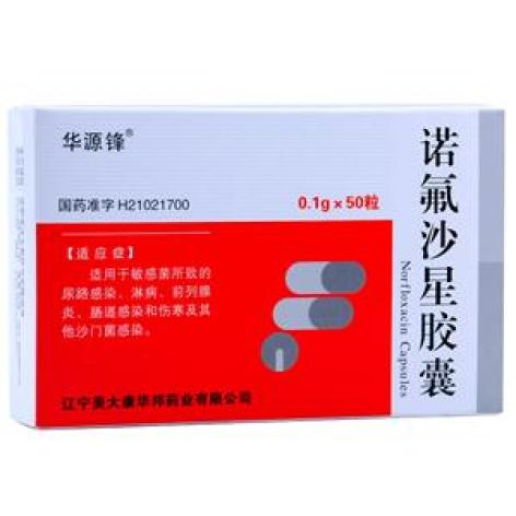 诺氟沙星胶囊(华源锋)包装主图