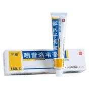 喷昔洛韦乳膏(科田)