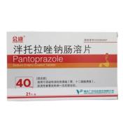泮托拉唑钠肠溶片(妙手达宁)