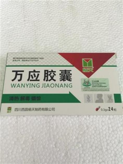 万应胶囊(杨天)包装主图