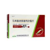 马来酸依那普利叶酸片(依叶)