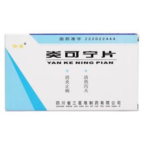 炎可宁片(愉泰)包装主图