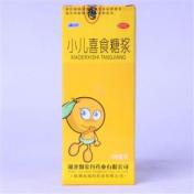 小儿喜食糖浆(端药)