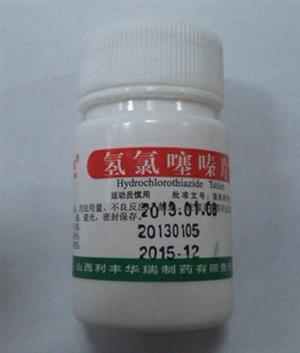 氢氯噻嗪片(利丰)