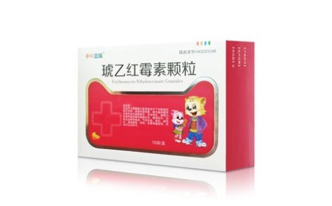 琥乙红霉素颗粒(中和蓝猫)主图
