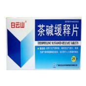 茶碱缓释片(白云山)