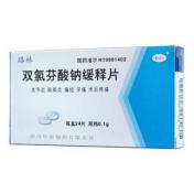 双氯芬酸钠缓释片(路林)