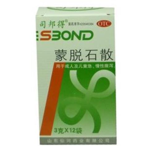 蒙脫石散(仙河)包裝主圖