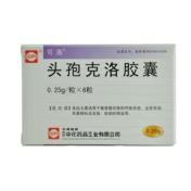 头孢克洛胶囊(可洛)