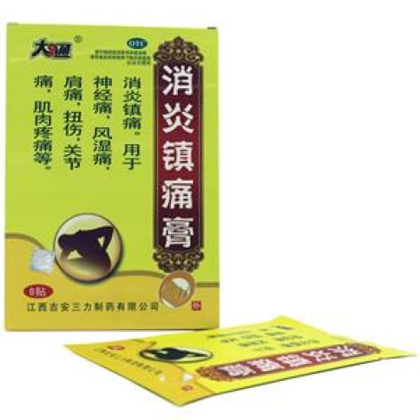 消炎鎮(zhèn)痛膏(大通)包裝主圖