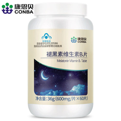 褪黑素維生素B6片(康恩貝)包裝主圖