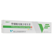 甲磺酸培氟沙星乳膏(妙扶宁)
