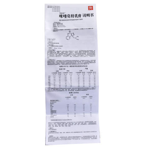 咪喹莫特乳膏(艾達樂)包裝側(cè)面圖4