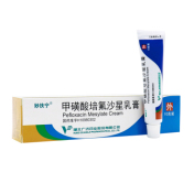 甲磺酸培氟沙星乳膏(妙扶宁)