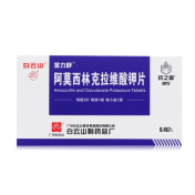 阿莫西林克拉维酸钾片(金力舒)