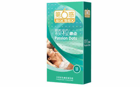 第六感颗粒激点天然胶乳橡胶避孕套(第六感)主图