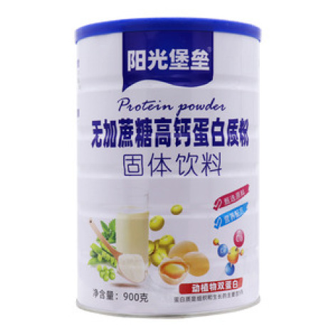无加蔗糖高钙蛋白质粉(阳光堡垒)包装主图
