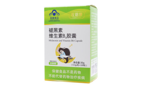 褪黑素維生素B6膠囊(佐倍康)主圖