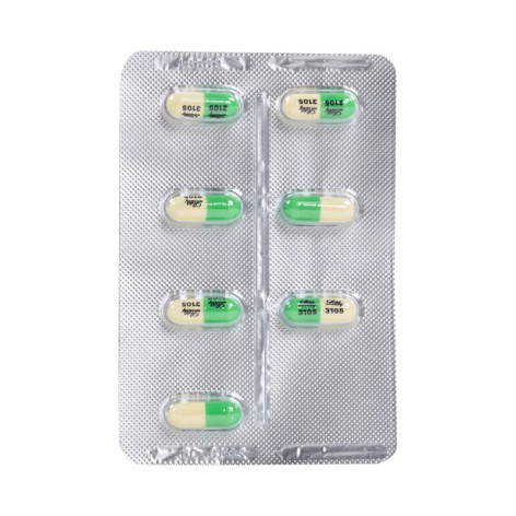 盐酸氟西汀胶囊(百优解)包装侧面图4