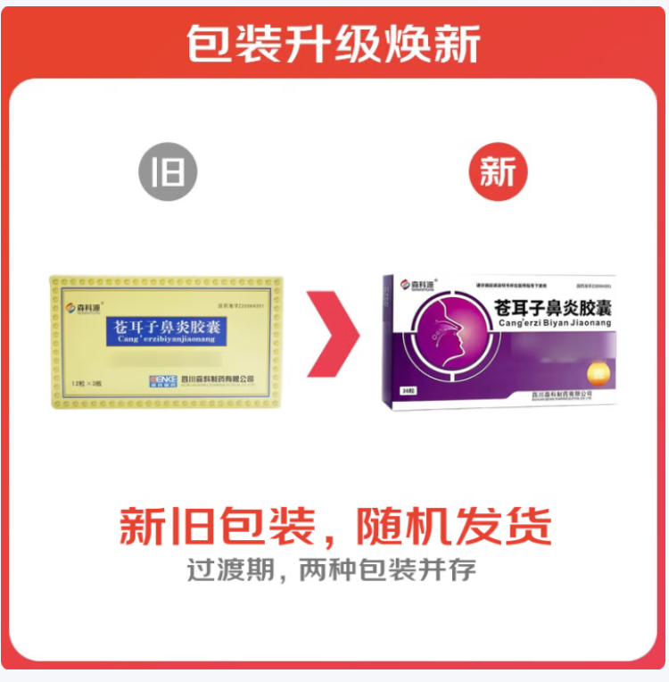 苍耳子鼻炎胶囊(森科源)