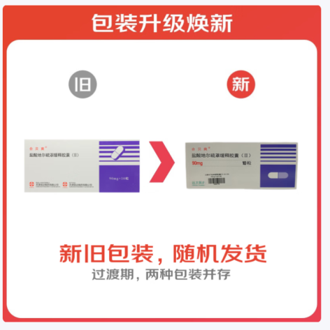 盐酸地尔硫䓬缓释胶囊(Ⅱ)(合贝爽)包装主图