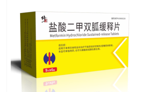 盐酸二甲双胍缓释片(修正)主图
