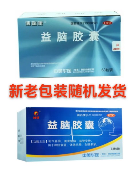 益脑胶囊(神济)包装主图
