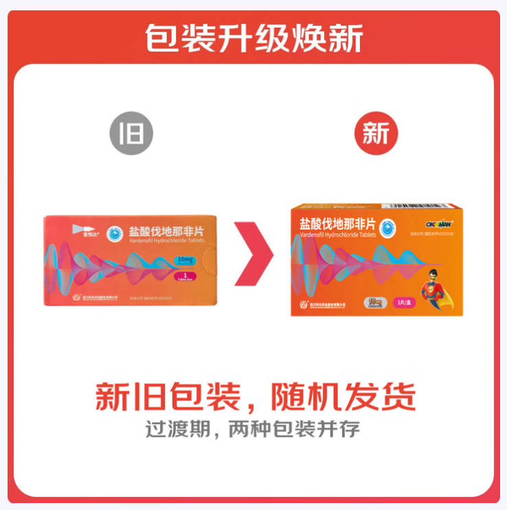 盐酸伐地那非片(爱悦达)