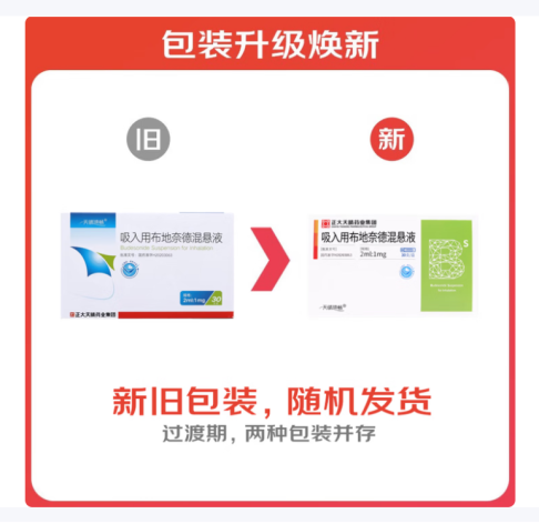 吸入用布地奈德混悬液(天晴速畅)包装主图