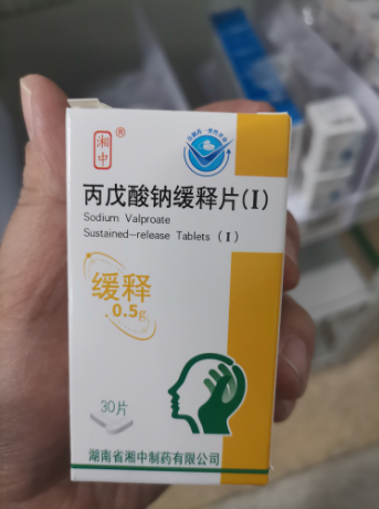 丙戊酸钠缓释片(I)(湘中)