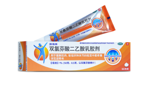 双氯芬酸二乙胺乳胶剂(扶他林)主图