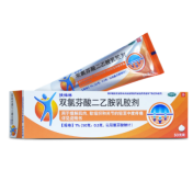 双氯芬酸二乙胺乳胶剂(扶他林)