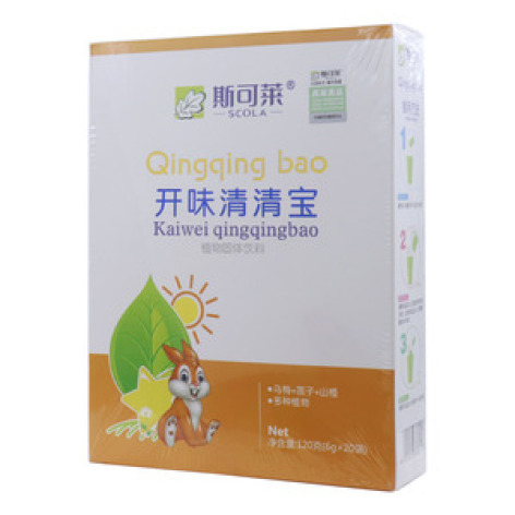 开味清清宝植物固体饮料斯可莱